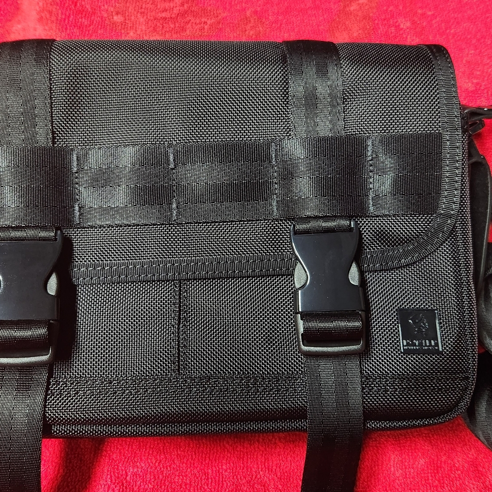 Rothco Black Tactical Messenger Bag